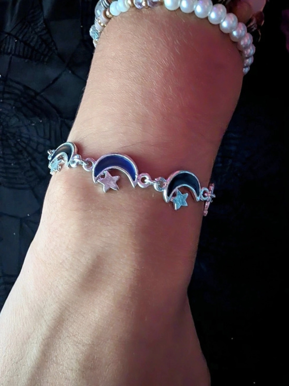 Moon & Star Mood changing bracelet